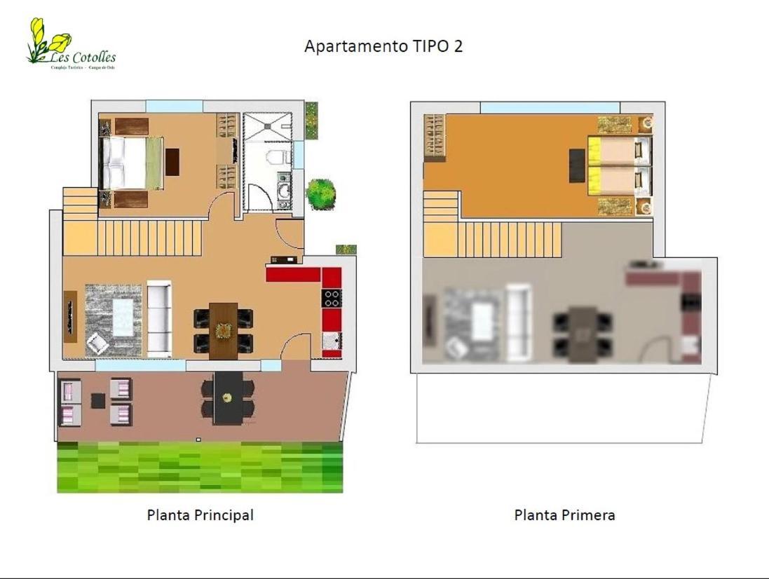 Appartement Complejo Turístico Les Cotolles à Onís Extérieur photo